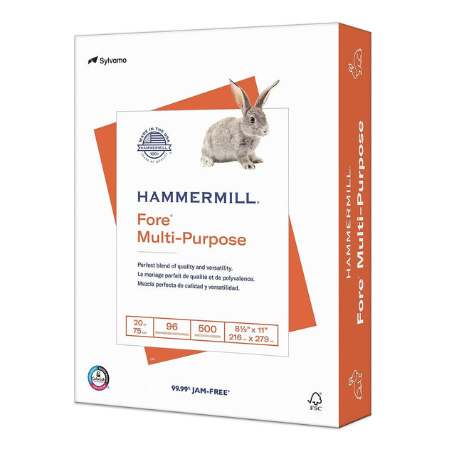 Hammermill Printer Paper, Fore Multipurpose 20 lb 
