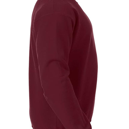 Jerzees Men's NuBlend Fleece Hoodies and Sweatshirts, Sweatshirt - Maroon, S