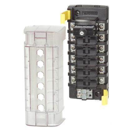 Blue Sea Systems 5050 ST CLB 6-Position Circuit Breaker Block