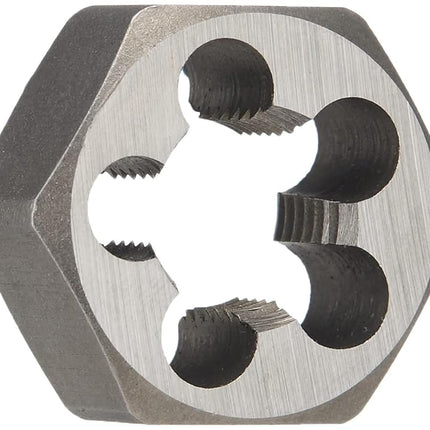 Filière hexagonale en acier au carbone Qualtech série DWT de Drill America, 1/8"-27 NPT (lot de 1)
