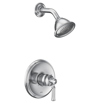 Moen UT2182EP Dartmoor M-CORE 3-Series 1-Handle Shower Trim Kit, Valve Required, Chrome