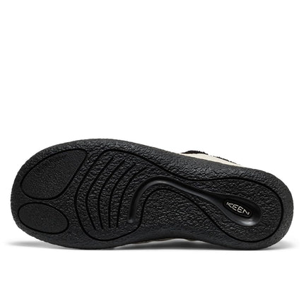 KEEN Women's Howser 3 Slide Comfy Durable Slippers, Birch/Black, 7 UK