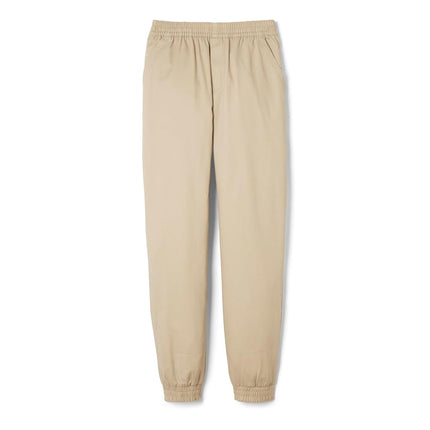 French Toast Boy's Pull-on Twill Jogger Pants, Kha