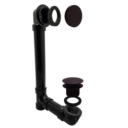 Westbrass 493144H-12 12" & 4" Bath Waste & Overflo