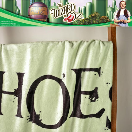 Franco Collectibles The Wizard of Oz Bedding Super Soft Micro Raschel Throw, 46 in x 60 in, (Officially Licensed Product)