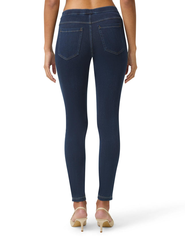 No Nonsense Women�s Classic Denim Leggings, Jeggings for Women with Real Back Pockets, High Waisted Stretch Jeans, Dark Denim, 2X