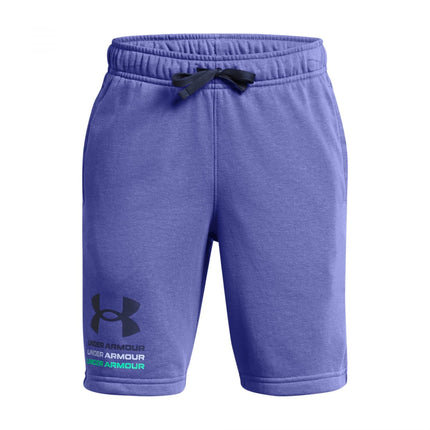 Under Armour Boys' Rival Terry Shorts, (561) Starl
