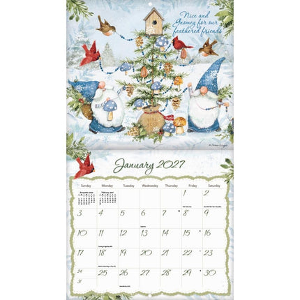 Gnome Sweet Gnome 2027 Wall Calendar by Susan Winget
