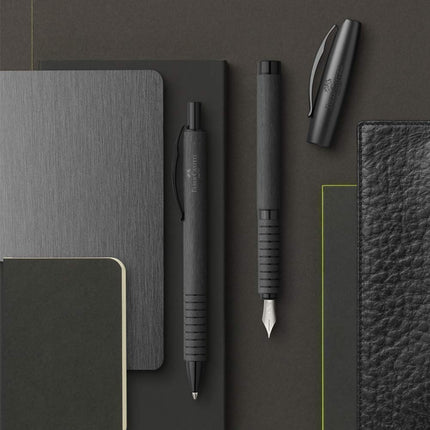 Faber-Castell Essentio aluminium. Fountain pen nib EF Black