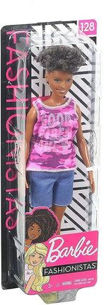 ​Barbie Fashionistas Doll with Short Curly Brunett
