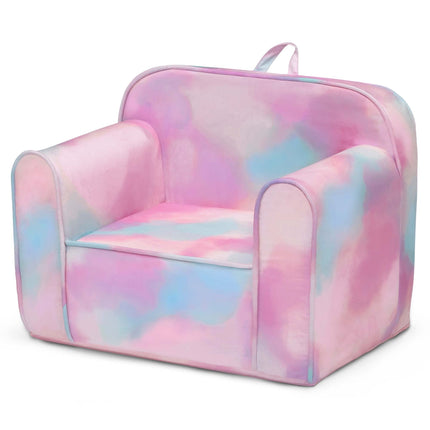Delta Children Cozee Kids Chair from 18 Months, Tie Dye