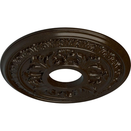 Ekena Millwork CM15BABZS Baltimore Ceiling Medallion, Bronze