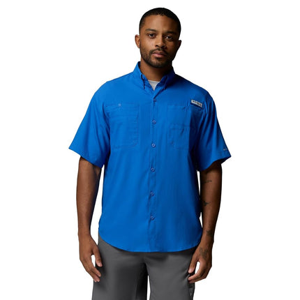 Columbia Mens Tamiami Ii Short Sleeve Shirt, Vivid