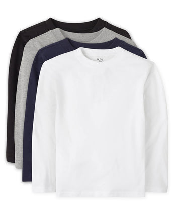 The Children's Place Boys' Basic Long Sleeve Tee, 
