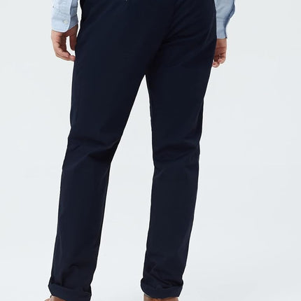 GAP Men's V-Essential Khaki Straight Fit, New Classic Navy, 30W x 32L
