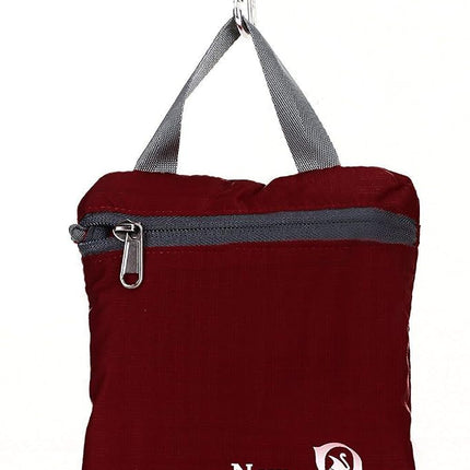 Outlander 20L/33L - Mochila de senderismo de viaje plegable, ligera y más duradera (rojo oscuro, 20L)