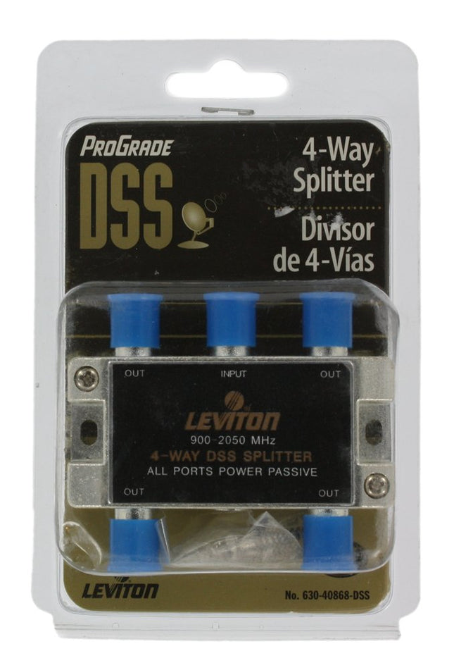 Leviton 40868-DSS DSS 4-Way Splitter