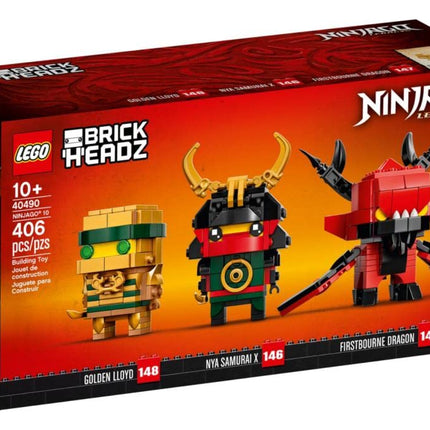 LEGO Ninjago 10th Anniversary Brickheadz Set 40490