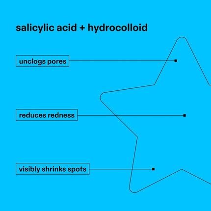 Starface Hydro-Star® Salicylic Acid Compact + Hydrocolloid Patch, 32