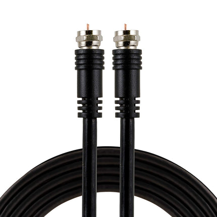 GE RG59 Coaxial Cable, 6 ft. (1.8m) F-Type Connect