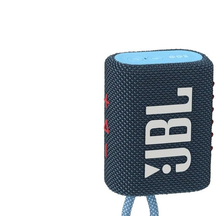 JBL Go 3 Speaker, Portable Bluetooth Speaker Waterproof IP67 Dustproof Outdoor (Blue&Pink)