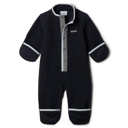 Columbia Baby Helvetia Bunting, Black/City Grey, 0/3