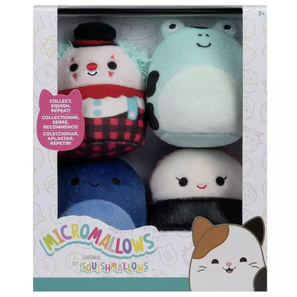 Squishmallows Micromallows Original Plush 4-Pack -