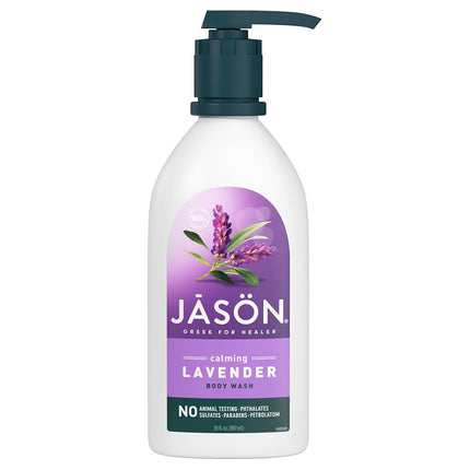 Jason Natural Cosmetics Body Wash, Lavender, 887ML