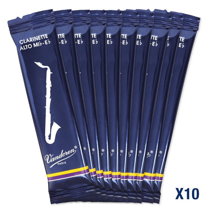 Vandoren Alto Clarinet Reeds #2, Box of 10