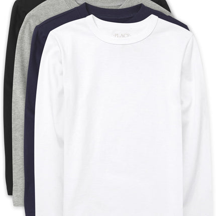 The Children's Place boys Long Sleeve Basic Layeri
