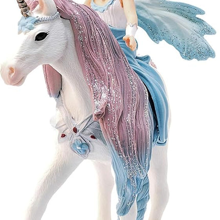 Schleich Bayala - 3Pc Fairy Eyela With Princess Unicorn - Kids 5+ | 70569
