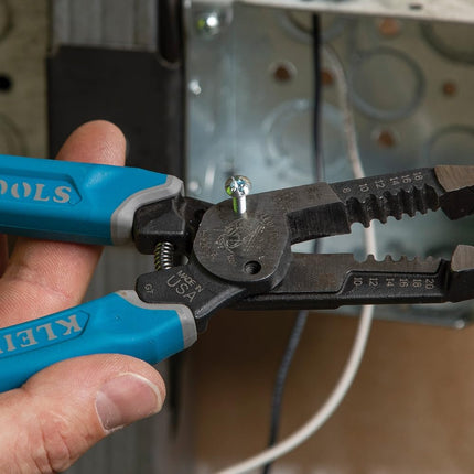 Klein Tools K12035 Klein-Kurve Wire Cutters, Heavy Duty Wire Stripping Tool