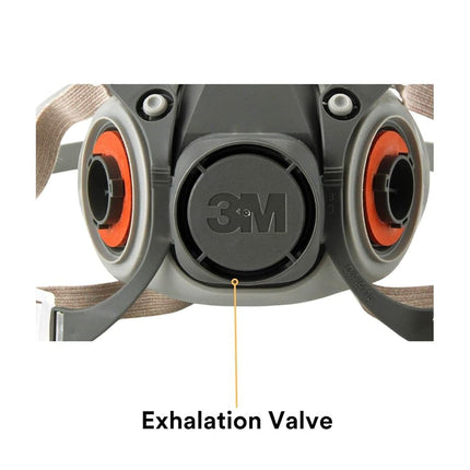 3M 6200 Reusable Half Face Mask, Medium