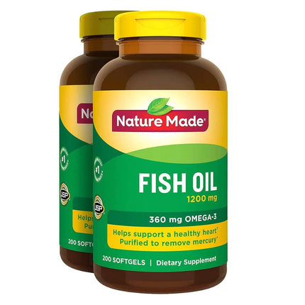 Fish Oil (1,200mg) Twin Pack 400 sgels