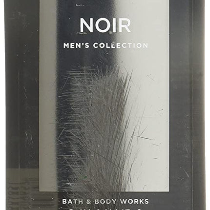 Bath Body Works Noir for Men 10.0 oz 2 in 1 Hair B