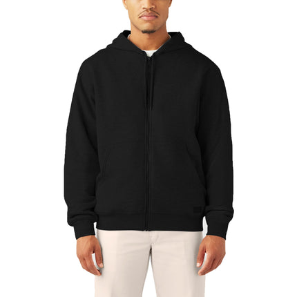 Dickies Mens Full Zip Thermal Lined Fleece Hoodie,
