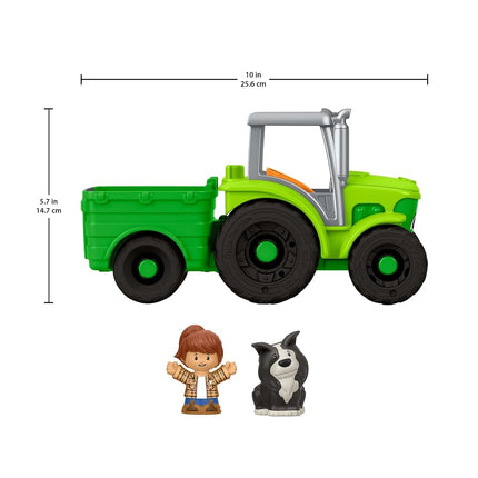 Fisher-Price Little People Push & Play Tractor Toddler Toy