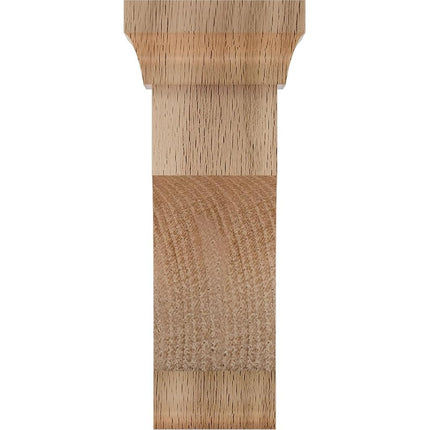 Ekena BKTW02X04X06GORO 2 1/2-Inch Width x 4-Inch Depth x 6-Inch Height Small Gomez Wood Bracket - Red Oak