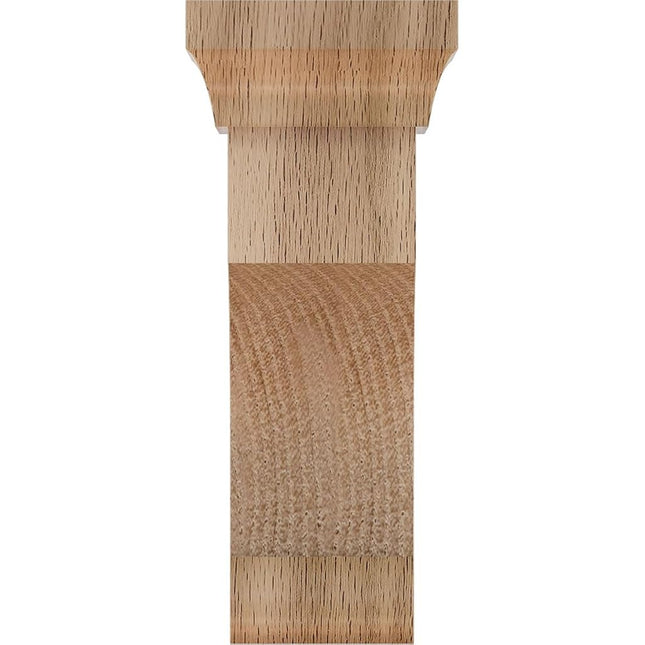 Ekena BKTW02X04X06GORO 2 1/2-Inch Width x 4-Inch Depth x 6-Inch Height Small Gomez Wood Bracket - Red Oak