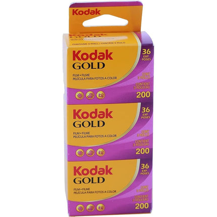 Kodak Gold 200 Film / 3 Pack / GB135-36-Vertical P