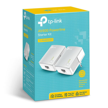 TP-Link TL-PA4010KIT v1. 3,"Kit de adaptadores Powerline Ethernet Nano AV500