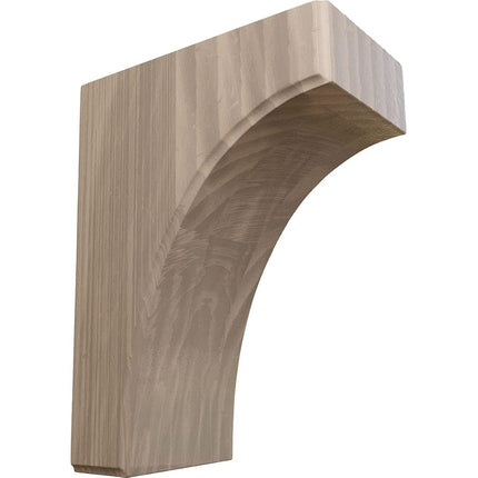 Ekena BKTW04X06X08CVWA 3 1/2" W x 6" D x 8" H Clarksville Bracket, Walnut