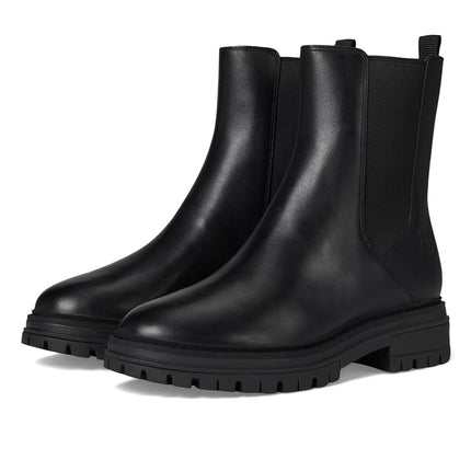 Cole Haan Women's Tahoe Featherfeel Chelsea Boot, Black Leather Waterproof, 4.5 UK