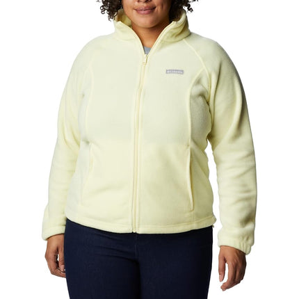 Columbia Prendas de abrigo con cremallera completa Benton Springs™ de talla grande para mujer, endibia, 2X
