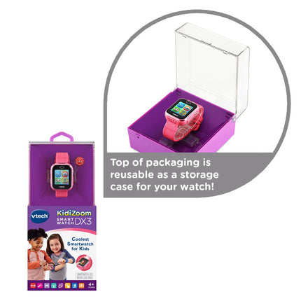 VTech KidiZoom Smartwatch DX3, Rosa