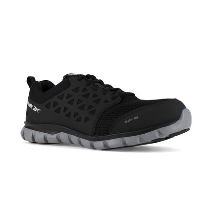 Reebok Men's Rb4041 Sublite Cushion Safety Toe Athletic Work Industrial & Construction Shoe Black