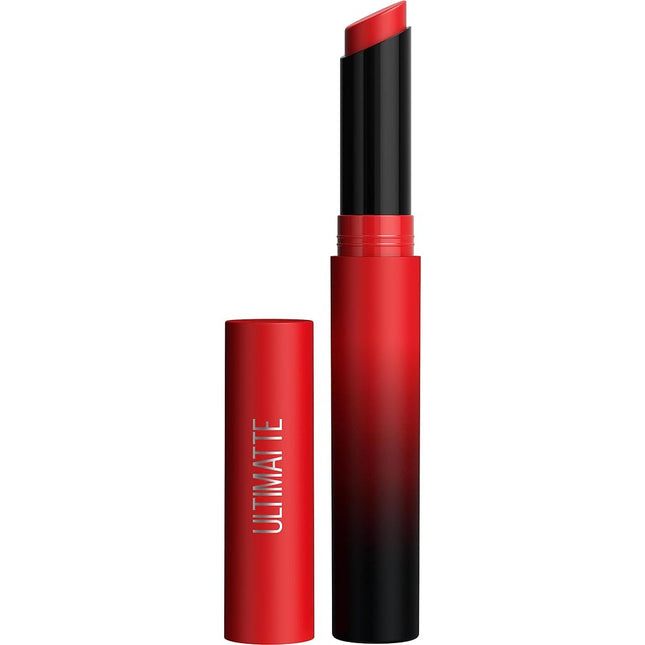 Maybelline New York, Lipstick, Matte & Lightweight, Color Sensational Ultimatte, 1.7g, More Ruby