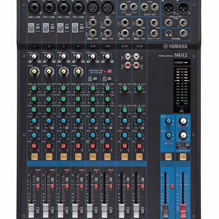 Yamaha MG12 Mixer - Compact mixer with 12 input ch