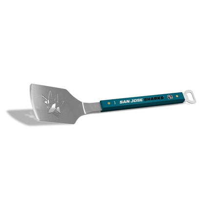 NHL San Jose Sharks Spirit Series Sportula Stainless Steel Grilling Spatula