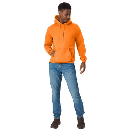 Hanes Men's P170 Hoody, Safety Orange, M UK